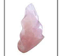 Flamme en quartz rose