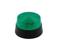 Flash stroboscopique à led - vert - 12 vcc - ø 77 mm