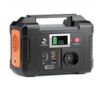 Flashfish E200 Station d'Énergie Portative, Batterie LiFePO4 200W 151Wh, Sorties AC/DC/USB, Onde Sinusoïdale Modifiée