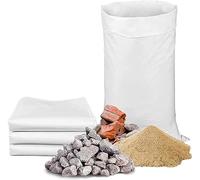 FLASHPRIX Lot de 10 sacs de débris raphia, travaux et jardinage, sac de collecte renforcé et résistant, plus de 25 kg, grand 80 x 50 cm, 10 sacs