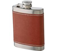 Flasque 100 ml - Flasque Alcool Whisky - Hip Flask - Cuir Marron