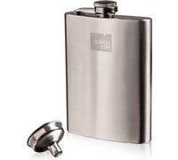Flasque 24 vec entonnoir - Vacuvin - Argent - Inox G