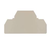 Flasque de fermeture Weidmüller ZAP/TW ZDK2.5 1674730000-20 20 pc(s)