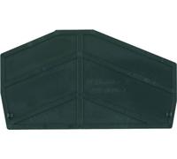 Flasque de fermeture Weidmüller ZAP ZDU6-2 SW 1814710000-50 50 pc(s)