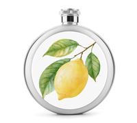 Flasque ronde portable en acier inoxydable pour liqueur, bouteille de vin portable pour boisson 140 ml