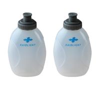Flasques - RAIDLIGHT - Kit 2 Flasks 300 ml - Blanc - Polyéthylène - Caoutchouc TPR