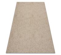 FLAT 49371265 Tapis sisal Treillis - couleur paille beige naturel ficelle 140x200 cm