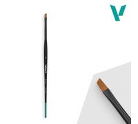Flat Angled Synthetic Brush Small-Vallejo