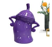 FLAVAS Boîte avec attitude | Bocaux de rangement impertinents | Jolies boîtes de rangement alimentaires avec couvercles hermétiques, pour assaisonnement de cuisine, épices, sel, sucre, poivre, café,