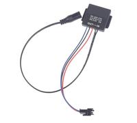 Flcivsh 1 Pièce 5-12 V Interrupteur de Miroir de Salle de Bain Capteur Tactile pour Lumière LED Phare de Miroir Facile à Utiliser Deux Couleurs