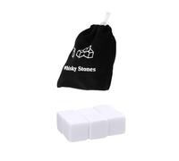 FLCPJGV Chilling Rock, Glaçons Réutilisables, Recongelables pour Hommes, Papa, Petit Ami, Roches Réfrigérantes pour Boissons, Pierres Réfrigérantes pour Glace, 6 Blanc