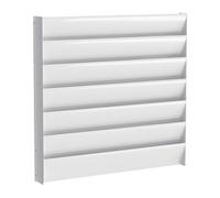 FLCPJGV Déflecteur de Condensation Extérieur, Déflecteur Universel En Acier Galvanisé, Grille D'aération, Couvercle pour Unité de Pompe à Chaleur pour écu, 65cmx65cm