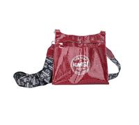 FLCPJGV Pochette de Rangement Film Sac Outil Carrosserie Étui Accessoires Voiture Organiseur Cuir Véritable Bandoulière Multicouches Pratique pour, Red