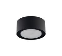 FLEA NOIR PLAFONNIER SPOT NT 1X GX53/ 12W IP20 ACIER 8203