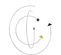 Flensted Mobiles So Close Mobile, acier, multicolore, 59 x 57 cm