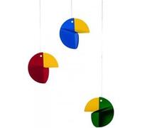 Flensted Mobiles Talking Tree - Red, Blue, Green Jaune G