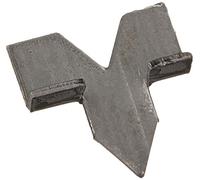 Fletcher # 7 Push Vitrier Points Métal Gris Ronde Outil Mastic Tool