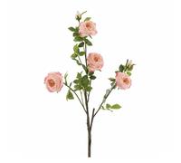 Fleur Artificielle Roses & Feuilles 86cm Rose