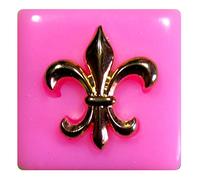 Fleur de Lys Moule en silicone Moule pour décoration gâteau glaçage pour gâteau Sugarcraft outil de fées Blessings