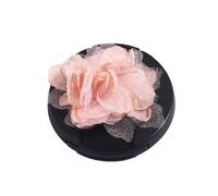 Fleur En Mousseline Lot de 10 roses artificielles faites à la main en mousseline soie for invitation mariage, robe, vêtements, chapeaux, projets d'artisanat(21)