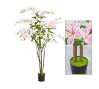 FLEUR-PLANTE ARTIFICIELLE - Arbre Artificiel H 150cm - arbre de jasmin Artificiel - pour décoratifs - rose