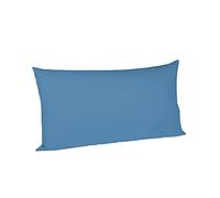 Fleuresse Colours 9100 Taie d'oreiller Bleu mer (6072) 40 x 80 cm