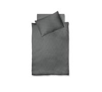 FLEURESSE Linge de lit en satin 70x90cm/140x200cm MODERN LIFE B Stone gris