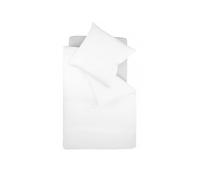 FLEURESSE Linge de lit en satin Royal 70x90cm/140x220cm blanc