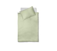FLEURESSE Satin Bettwäsche Royal 70x90cm / 140x200cm Hellgrün vert clair