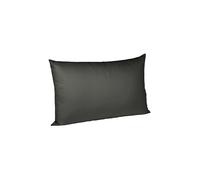 FLEURESSE Taie d'oreiller en satin Royal Uni lot de 2 70x90cm (Anthracite) gris