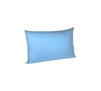 FLEURESSE Taie d'oreiller en satin Royal Uni lot de 2 70x90cm Bleu bleu clair