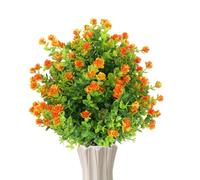 Fleurs artificielles d'extérieur résistantes aux UV - Fleurs artificielles | Fleurs artificielles d'extérieur pour sol, jardin, intérieur, cour, maison, été, jardin, paysage, terrasse, cimetière