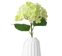 Fleurs artificielles d'hortensia | Centre de Table, Fausses têtes de Fleurs avec Tige | Fleurs d'hortensia réalistes résistantes à la décoloration et lavables pour Anniversaire, Saint-Valentin