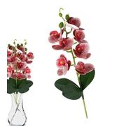 Fleurs artificielles d'intérieur esthétiques pour décoration de vase d'orchidée