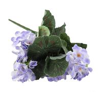 Fleurs de géranium artificielles rouges réalistes pour décoration d'intérieur, bouquet de plantes artificielles en soie de 36 cm avec 5 branches, fleurs artificielles élégantes pour mariage, jardin