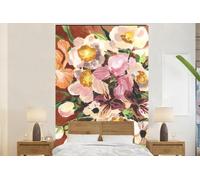 Fleurs - Décoration végétale - Orchidées - Art - Largeur 180 cm x Hauteur 280 cm - Papier peint