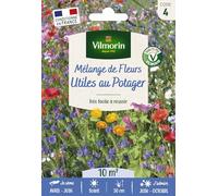 Fleurs Utiles au Potager - 10 m² - Mélange de fleurs