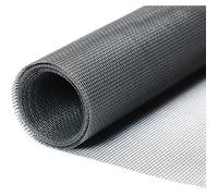 FLEUVE-Moustiquaires de fenêtre-Moustiquaire Fenêtre (250 x 120 cm, Gris), Découpable, Anti-Insectes, Pour Porte Vitrée