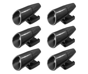 Flewdart 6 pcs sifflet ultrason autocollant anti gibier, sifflet anti gibier pour voiture, repulsif sanglier, Effective Ultrasound for Roadside Animals