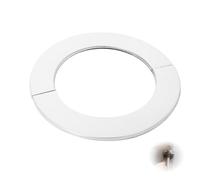Flewdart Rosace cheminée 100mm Murales en Acier Inoxydable, rosace conduit tuyau 100 mm diametre 101 x 150 x 5mm Résistant à la Chaleur pour Chaudières(100mm 1pcs)