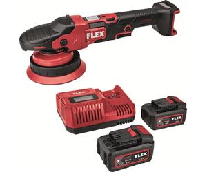 Flex Akku-Exzenterpolierer mit Zwangsrotation 18 V XCE 8 150 18-EC Set