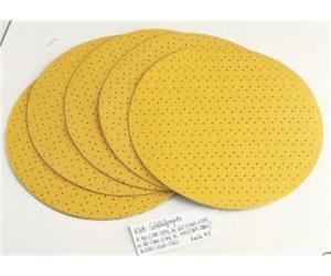 Flex Klett-Schleifpapier rund Schleifpapier perforiert D225 PF-P60 VE25 - 260233