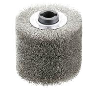 Brosse en fil métallique flexible en acier inoxydable BW-INOX D100/85 pour machine à brosser 465151 Eiche