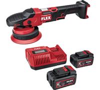FLEX XFE 2 15 18-EC Set Akku-Exzenterpolierer 18 V mit Akkus