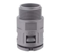 flexa Flexa Raccord rapide IP67 droit RQG-M AD21,2/M20 gris Quantité:1