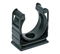 flexa flexa Support de tuyau en plastique RQH AD21,2sw noir Quantité:50