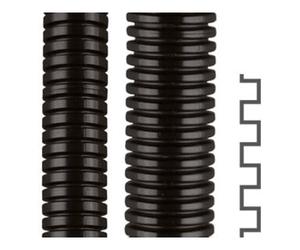 flexa flexa Tuyau ondulé en plastique ROHRflexPA6L AD21,2 noir IP68 Quantité:50