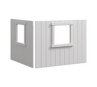 Flexa nor and white facades de lit cabane cadre blanc
