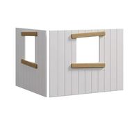 Flexa NOR & White Facades de lit cabane Cadre Chene | Flexa - ref. 82-70218-95 - 5706459143002 - dim. 89x3x74cm - Beige - Materiaux mixtes