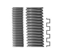 Flexa steinheimer ROHRFLEX Plastique strié Tuyau pour câble - 841720 [50 Mètres]